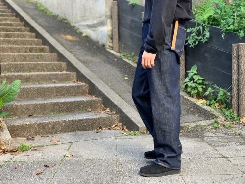 オーラリーのA20SP02DM HARD TWIST DENIM 5P PANTS Size32