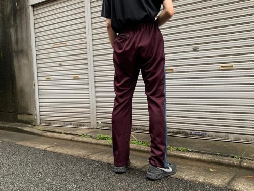 トラックパンツ　ラインパンツ　20SS narrow poly smoothのメンズ