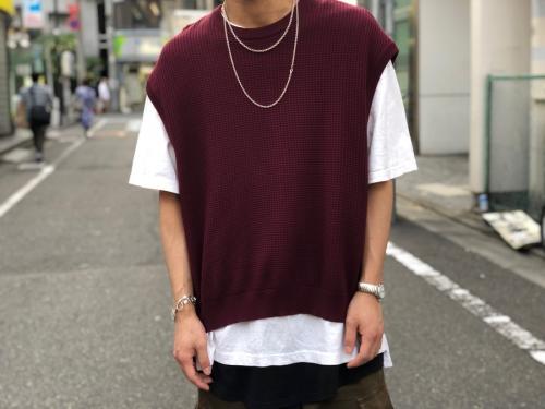 ウルのニットベスト　KNIT VEST　PANSY　19SUK06