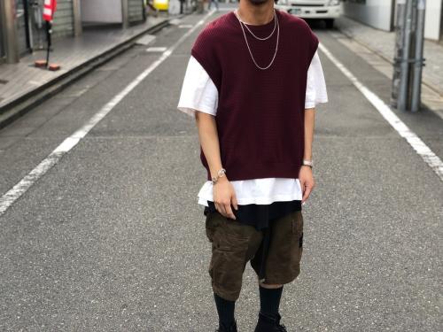 ニットベスト　KNIT VEST　PANSY　19SUK06
