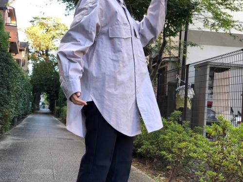 アンユーズドのシャツジャケット
