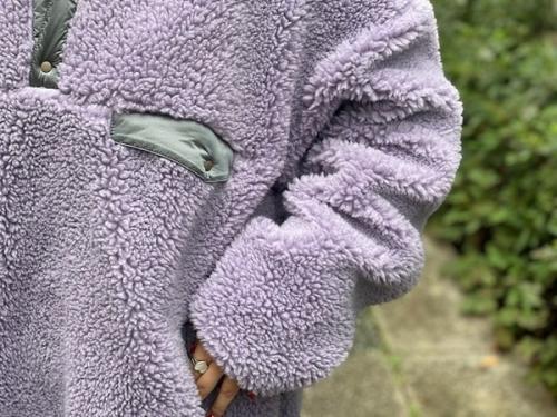 サニー　スポーツ ×　ロクのボアプルオーバージャケット