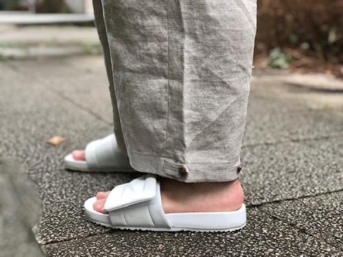 LINEN CANVAS EASY PANTS