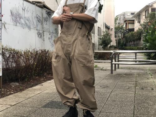 エンジニアードガーメンツのオーバーオール　コットンリップストップオーバーオール