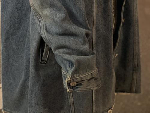 エムエムシックス マルタンマルジェラのオーバーサイズデニムジャケット