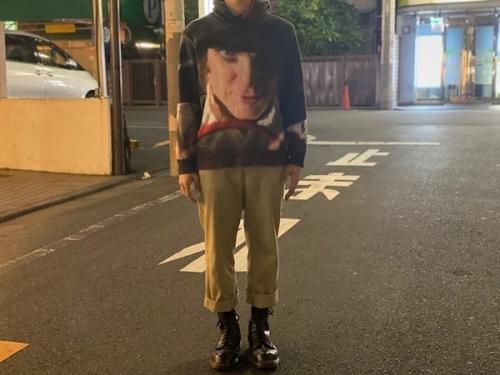 マルチプリントフーディー