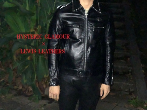 ドメスティックブランドのHYSTERIC GLAMOUR×Lewis Leathers