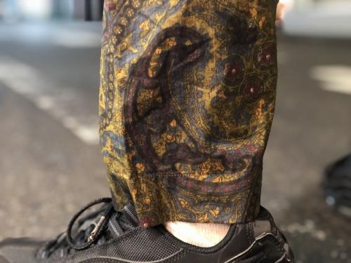 イージーパンツ　総柄パンツ　アスレチックイージーパンツ/DARK PAISLEY Athletic Easy Pantsのメンズ　下北沢　古着　ブランド古着