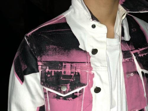 カルバンクライン × アンディウォーホルのデニムジャケット