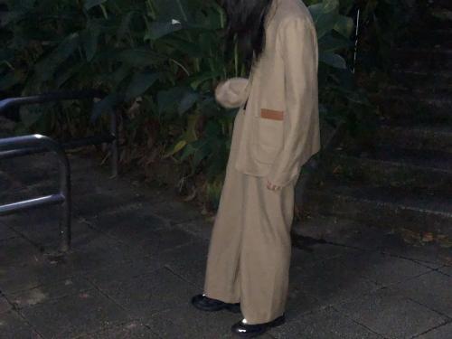 サンシーのジャケット　パンツ　ウールパンツ