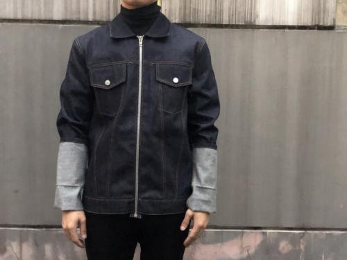 ジップデニムジャケット