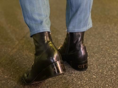 グッチのHORSEBIT CHAIN BOOTS　19AW