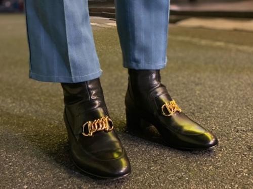 HORSEBIT CHAIN BOOTS　19AWの古着　下北沢　