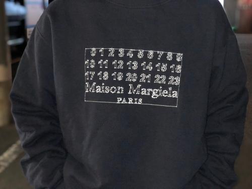 10 Embroidered Number Logo Sweatshir