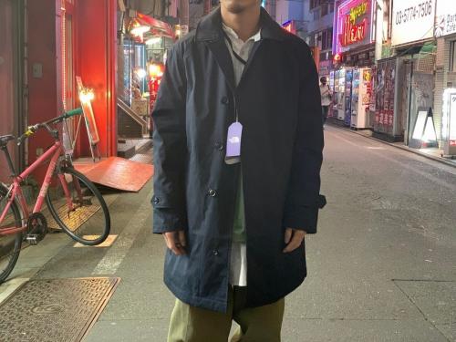 ザノースフェイス パープルレーベルの65/35インサレーションコート