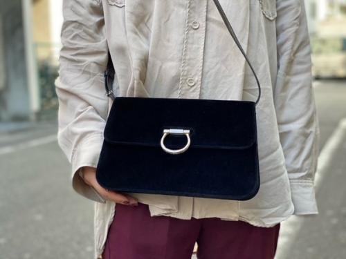 セリーヌのヴィンテージガンチーニショルダーバック