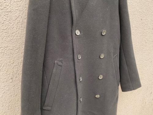 メルトンダブルロングコート