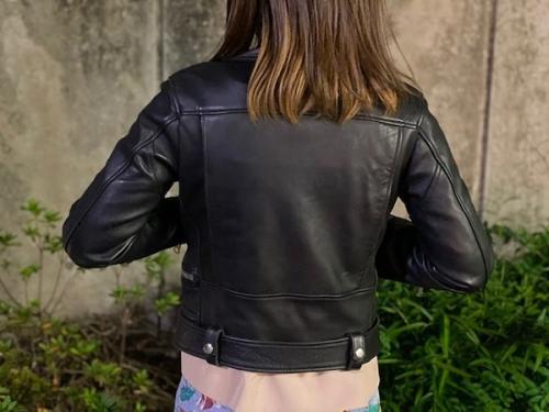 アクネストゥディオズのモックダブルライダースジャケット