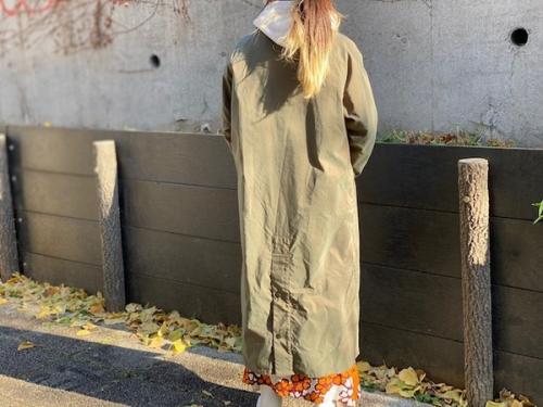 バーブァーのコットンナイロンクロスコート