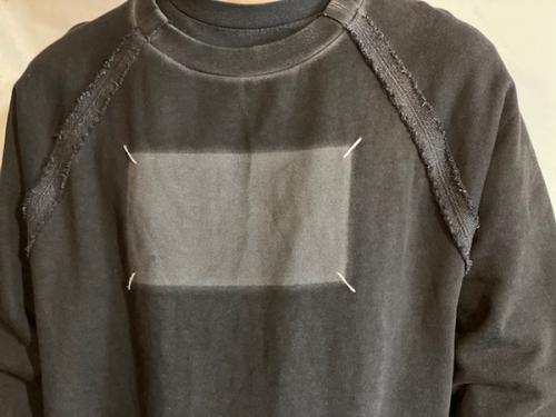 メモリーラベルスウェットシャツ