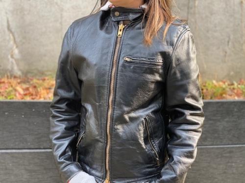 80sシングルライダースジャケット