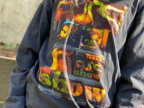 ザ キュアの90s Wish Tour Ⅼ/S T-Shirt Hoodie