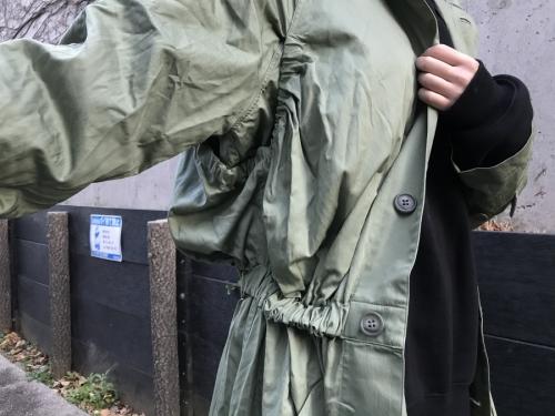 フーデットロングコートのレディース