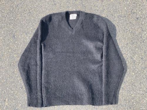 シアーズの60s Vネックアルパカカーディガン