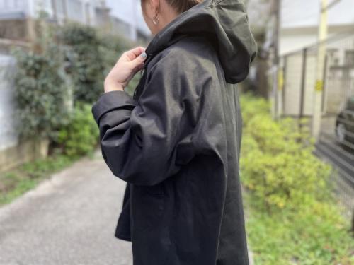 ハイクのCOTTON DECK PARKA JACKET