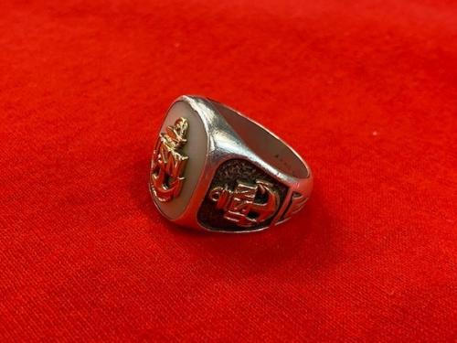 ユーエスネイビーの1940sヴィンテージアンカーリング