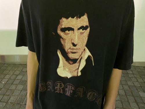 scarfaceの00`sヴィンテージプリントTシャツ