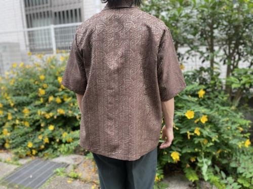 ニードルスのカバナシャツ ペイズリージャガード