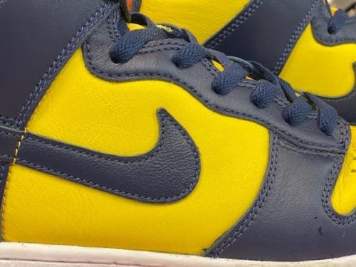 ナイキのNIKE DUNK HI SP MICHIGAN