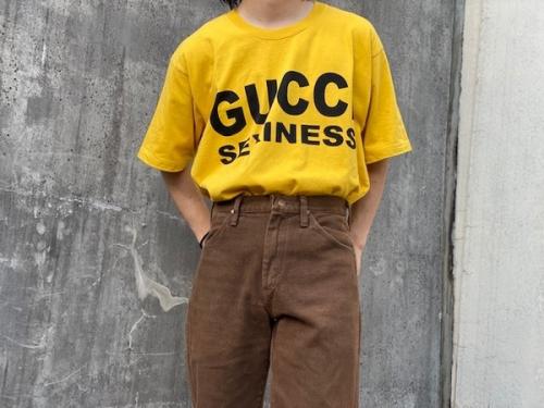 GUCCI SEXINESS プリントオーバーサイズTシャツ