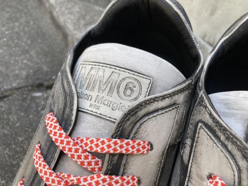 クラシックローUSED加工スニーカーのユニセックス 下北沢 古着 ブランド古着