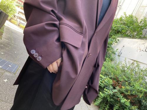 ジーヴィージーヴィーのシングルブレステッドジャケット