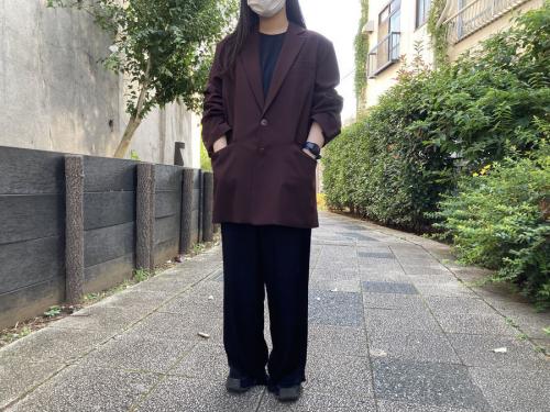 シングルブレステッドジャケットの下北沢　古着　ブランド古着　レディース
