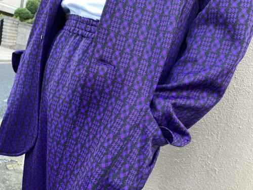 ニードルスのポリジャガード2Bジャケット＆ポリジャガードトラックパンツ