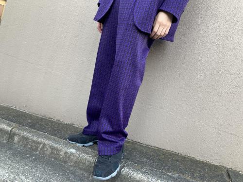 ポリジャガード2Bジャケット＆ポリジャガードトラックパンツのメンズ　下北沢　古着　ブランド古着