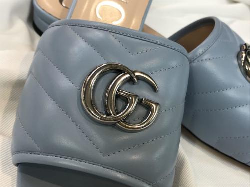 GGマーモントスライドサンダルのレディース　下北沢　古着　ブランド古着