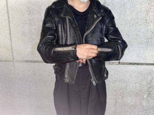 70’s DeerWearディアスキン レザー ルイスレザー ライダース 70's DeerWearディアスキン レザー ルイスレザー ライダース