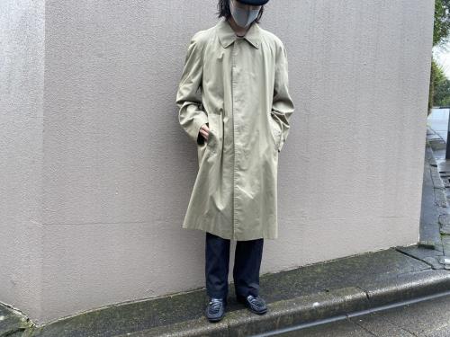 バーバリーズの80’sヴィンテージC100ステンカラーコート