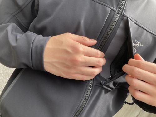 アークテリクスのガンマMXジャケット