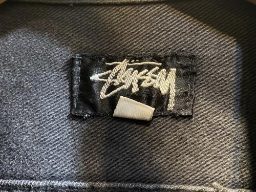 ヴィンテージクラウン刺繍デニムジップジャケットの80年代