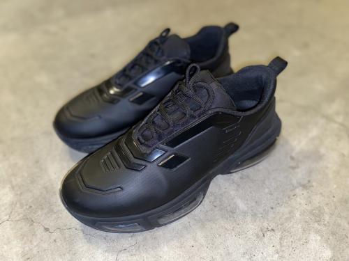 プラダスポーツのコリジョンスニーカー　Collision