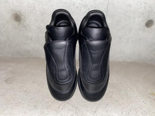 ラフシモンズのランナーレザースニーカー