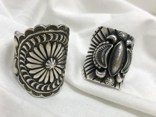 インディアンジュエリーのリング　バングル　ペンダント