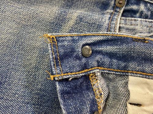66前期スモールeデニムパンツのヴィンテージ　買取