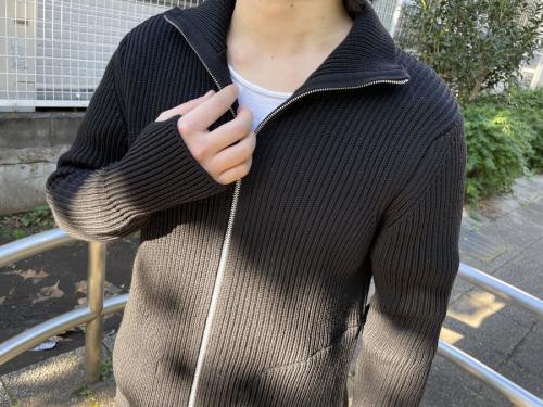 ドライバーズニットのメンズ　下北沢　古着　ブランド古着