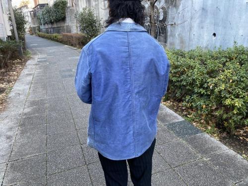 ドゥブレ・エ・ドゥヴェルシェールの40’s~50’sヴィンテージモールスキンジャケット